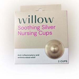 Nwt willow soothing silver nursing cups 2 cups in a package 2 packages available